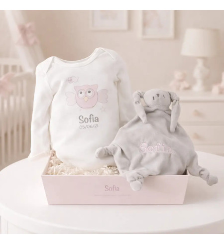 Personalisiertes Geschenk: Body und personalisiertes Doudou