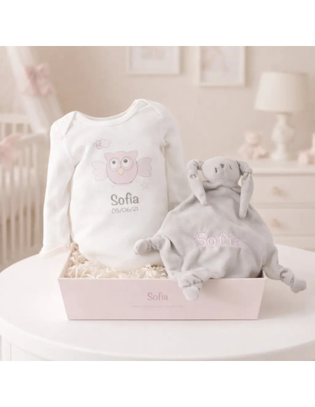 Personalisiertes Geschenk: Body und personalisiertes Doudou