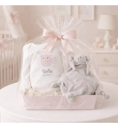 Personalisiertes Geschenk: Body und personalisiertes Doudou