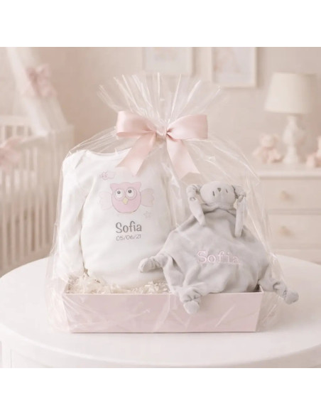 Personalisiertes Geschenk: Body und personalisiertes Doudou
