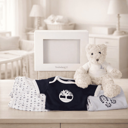 Timberland Baby-Bodysuit-Set | Bequeme Markenmode für Neugeborene 2