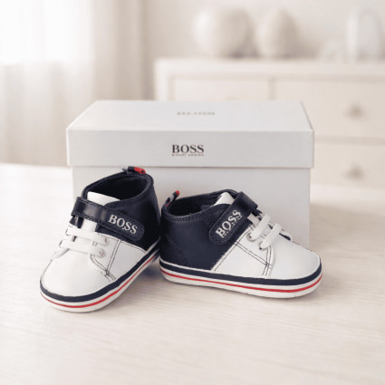 Hugo Boss Babyschuhe | Stilvolle & Bequeme Baby Sneaker – Bebedeparis.com 2