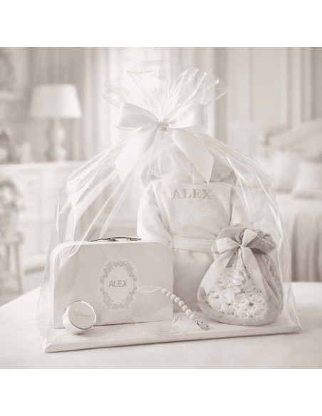 🎁 Windeltorte mit Decke 🍼 | Komplettes und Personalisiertes Geschenk für Neugeborene