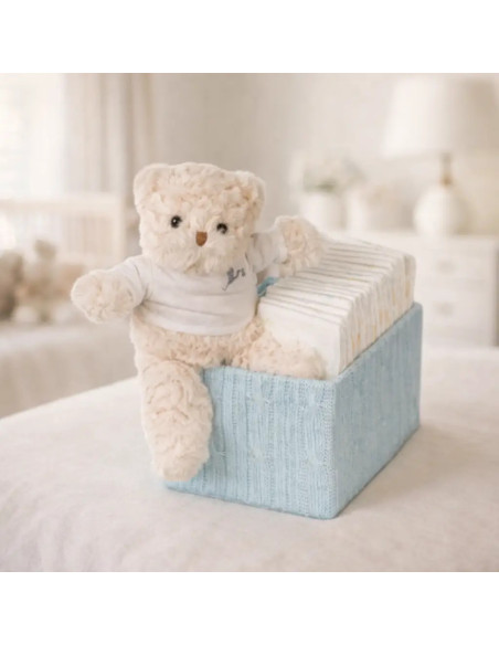 Windeltorte Baby Happy | Originelles & Praktisches Geschenk – Bebedeparis.com