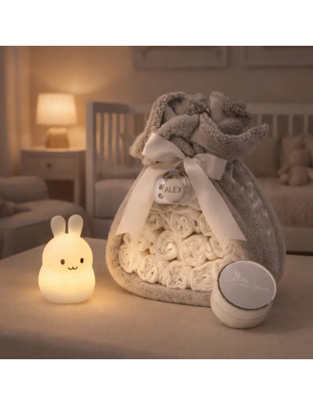 🎁Windeltorte + Lampe  🍼 | Originelles Geschenk für Babys