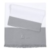 BebeDeParis Linen Crib Set Grey	