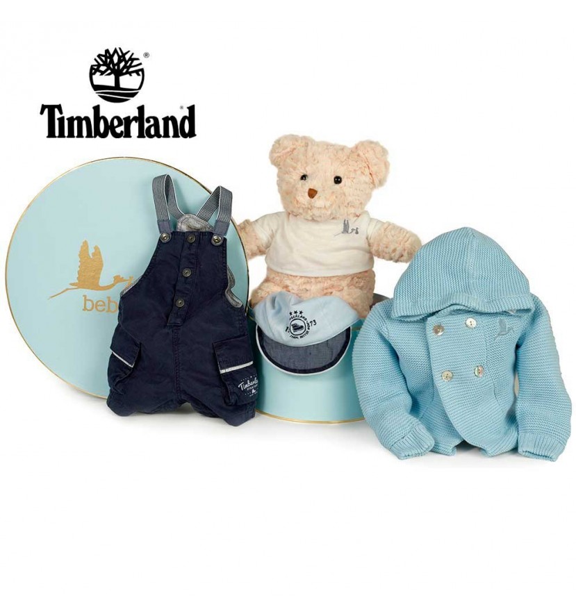 Baby Geschenkkorb Timberland Blue