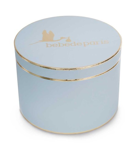 Caja vintage azul M