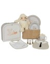 Baby Geschenkbox Klassisch Premium Grau