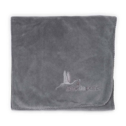 Tarta de pañales mantita gris 2