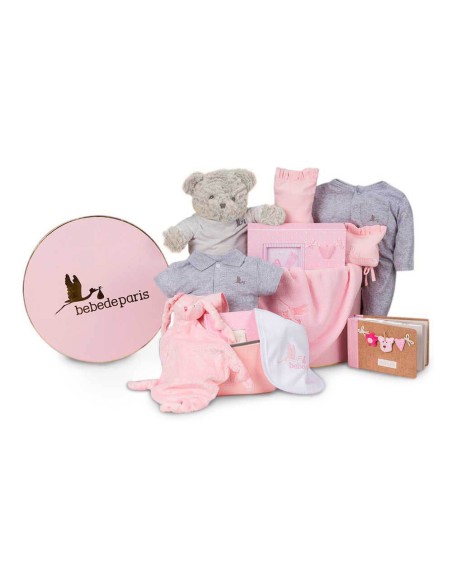 Canastilla Memories Ensueño Caja Vintage Rosa
