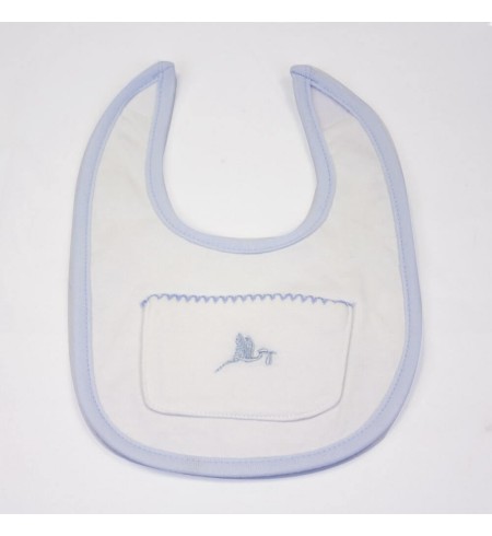 Regalo Vajilla Infantil y Set de Baberos Recién Nacido azul